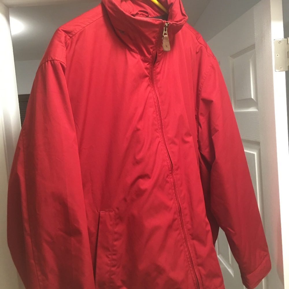 Red Spring/Fall Polo Ralph Lauren Jacket - Picture 2 of 6